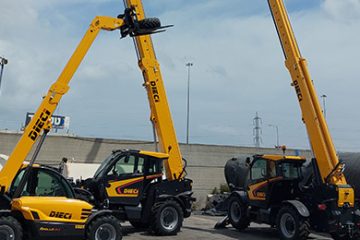 הרמה חכמה: איך להשתמש במעמיס טלסקופי כדי לפתור אתגרי לוגיסטיקה באתר